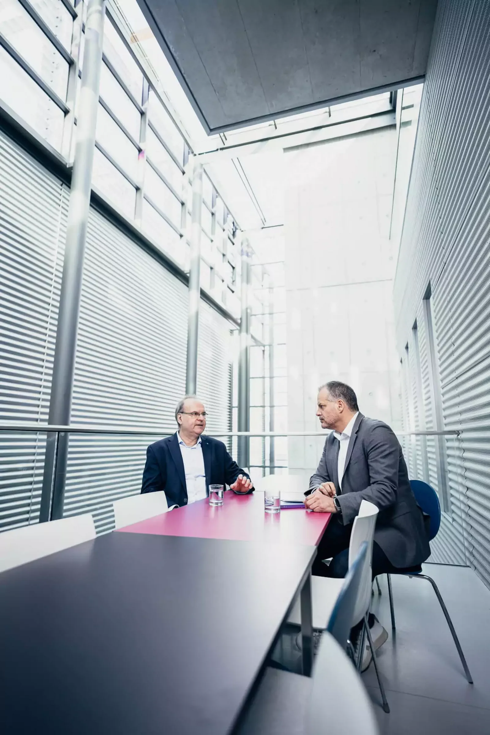 A conversation between Professor Alexander Michaelis and Dr. Werner Ponikwar