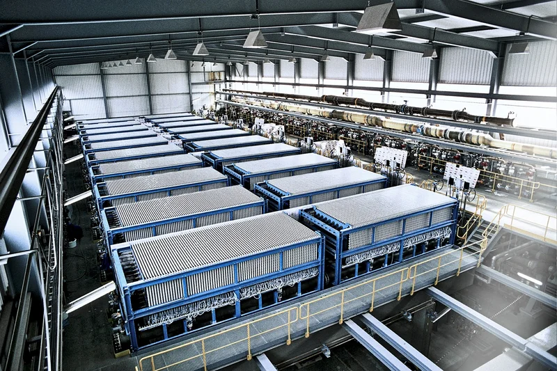 A chlor-alkali plant of thyssenkrupp nucera