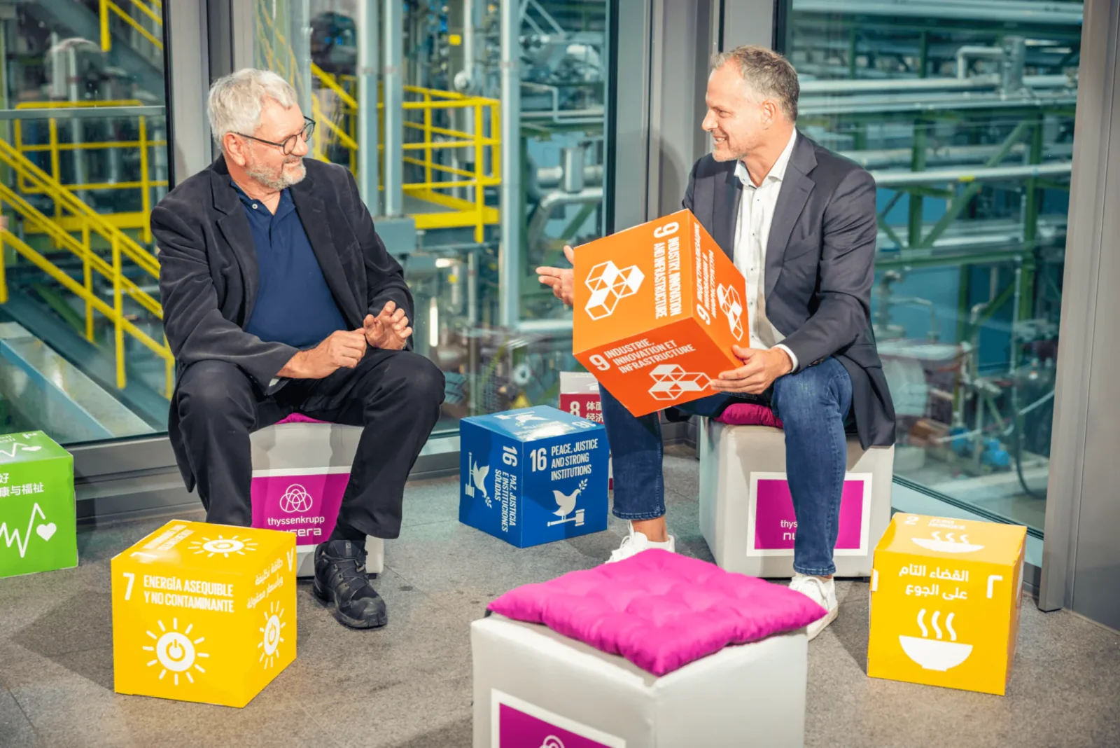 Professor Robert Schlögl and Dr. Werner Ponikwar about the future green hydrogen market